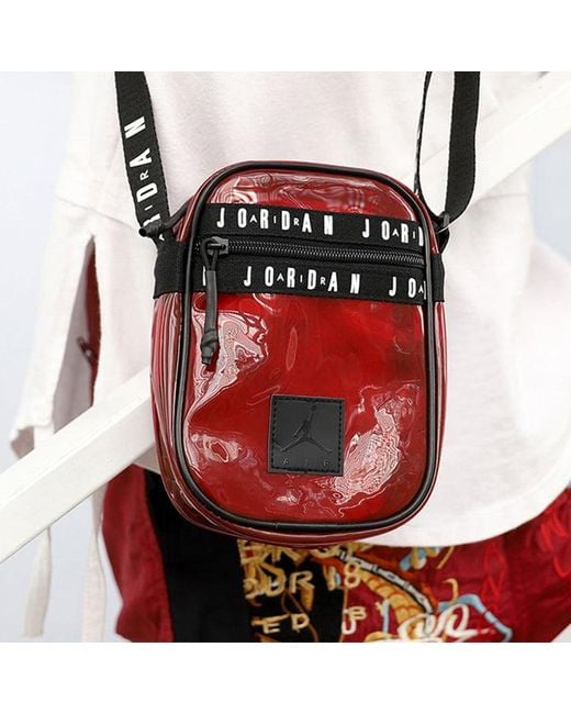 Nike Red Air Jelly Festival Crossbody Bag