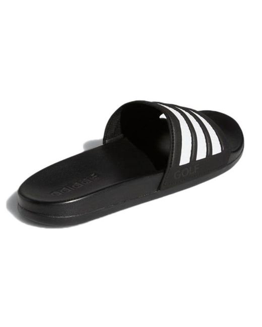 Adidas Black Adilette Comfort for men