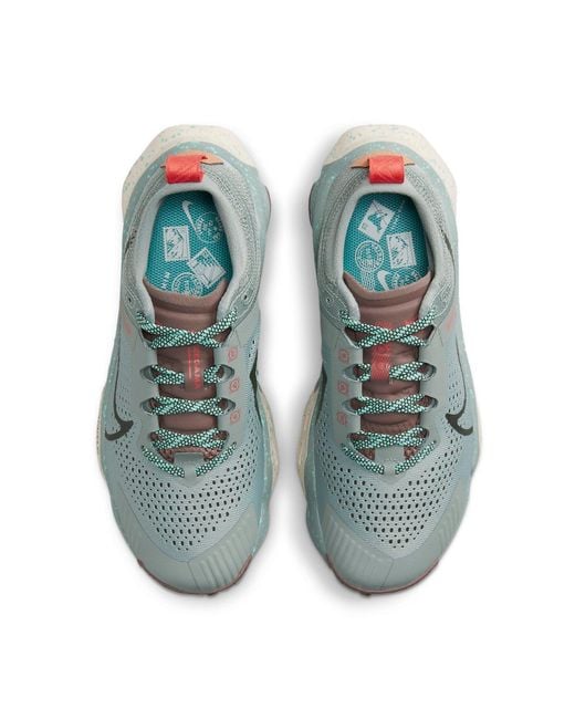 Nike Blue Zoomx Zegama Trail Running Shoe