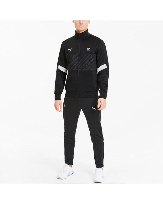 PUMA Black X Bmw Motorsports Track Jacket for men