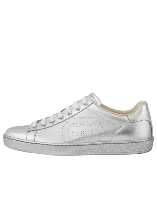 Gucci White (Wmns) Ace 'Metallic'