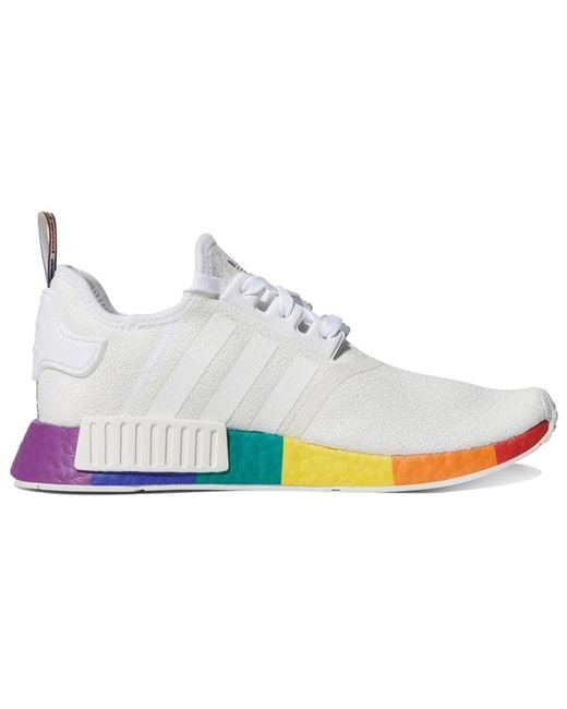 Adidas White Nmd_R1 'Pride' for men