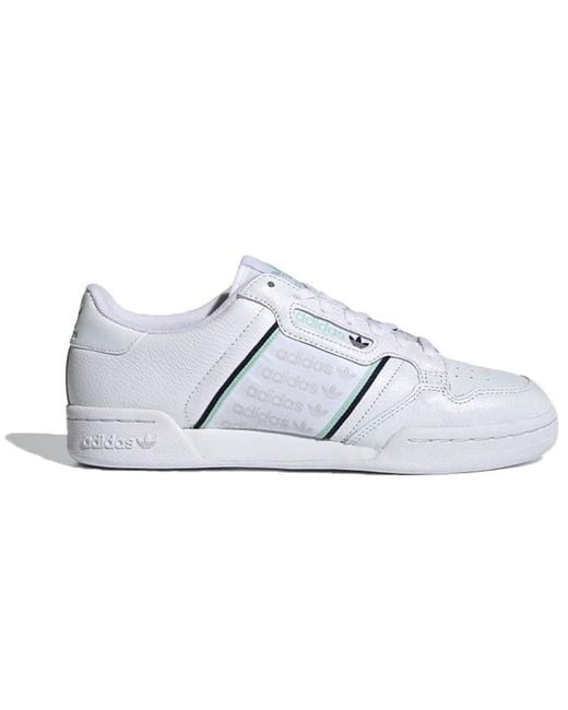 Adidas White Continental 80 for men
