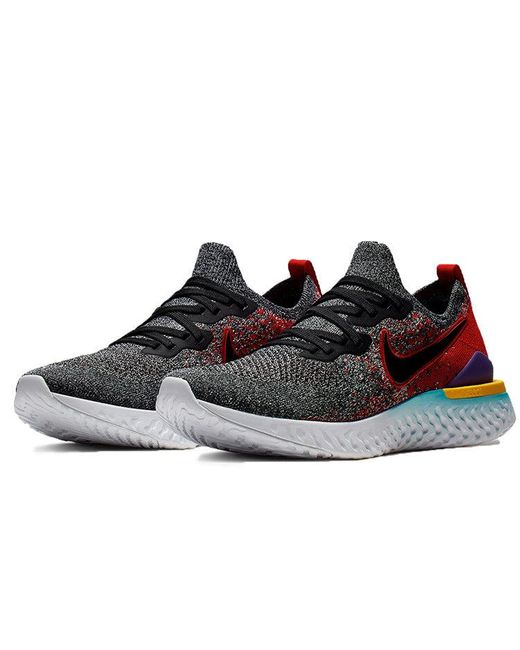 Nike Red Epic React Flyknit 2 University' for men