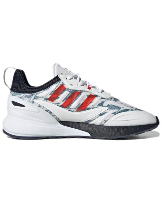 Adidas Blue Originals Fc Bayern Zx 2K Boost 2.0 Active' for men