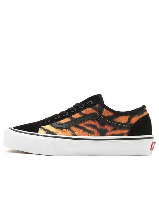 Vans Brown Old Skool Tapered 'Tiger' for men