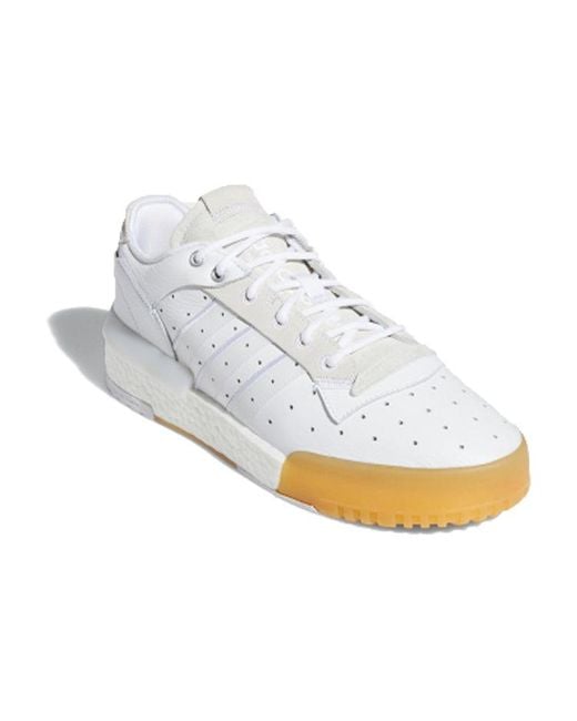 Adidas White Rivalry Rm Low Chi for men