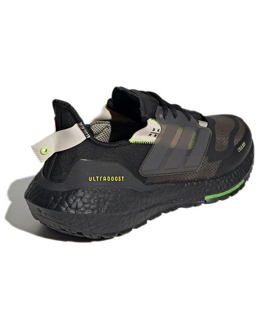 Adidas Black Ultraboost 22 Cold.Rdy Solar' for men