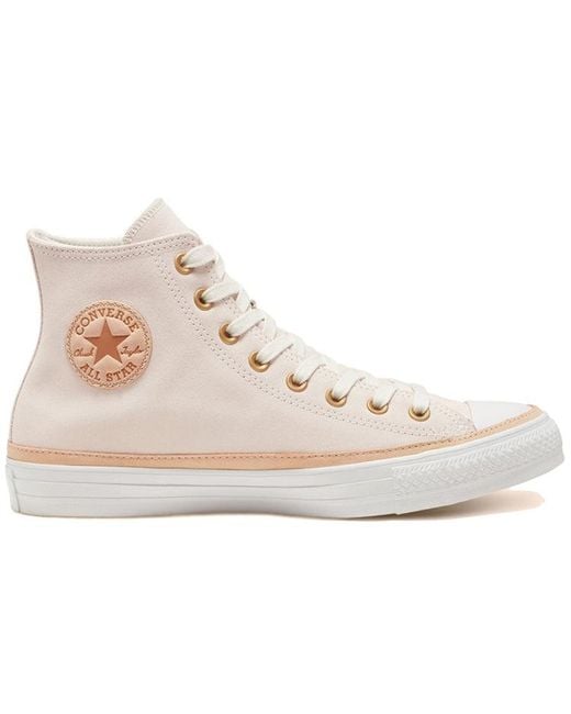 Converse Natural Vachetta Leather Trim Chuck Taylor All Star for men