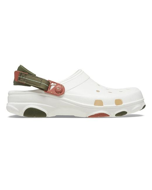 CROCSTM White All Terrain Clogs for men