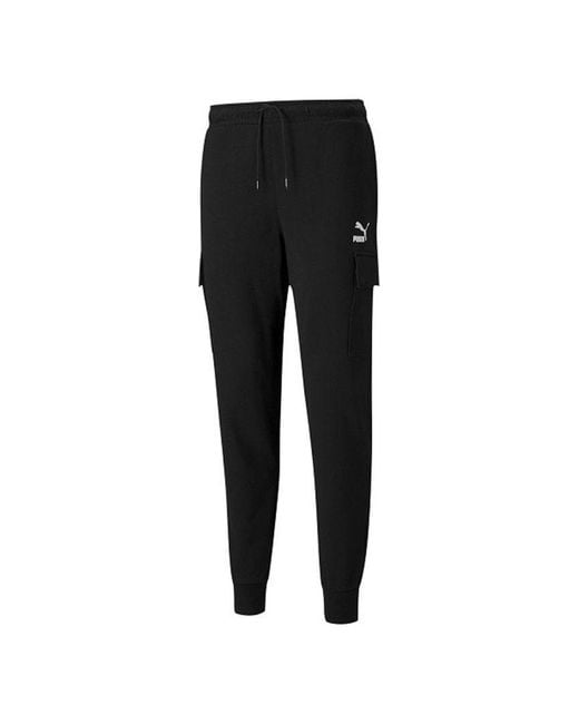 PUMA Black Clsx Training Cargo Pants for men