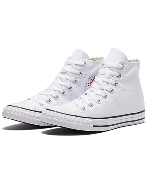 Converse White Chuck Taylor All Star High 'Oversized Logo' for men