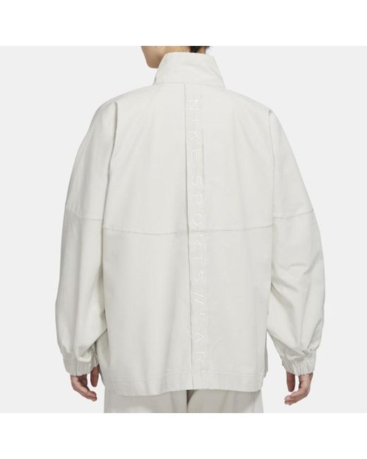 Nike White (Wmns) Sportswear Jacket
