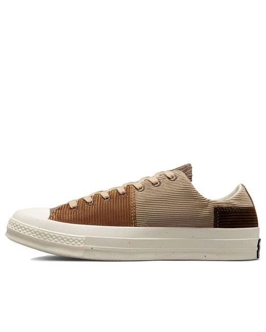 Converse Brown X Beyond Retro Chuck 70 Low 'Upcycled Corduroy' for men