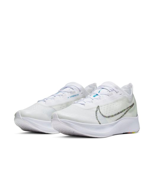 Nike White Zoom Fly 3 Aw Hero' for men