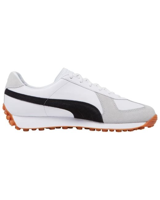 PUMA White Army Trainer Rider for men