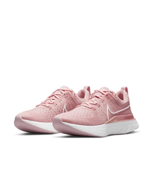 Nike Pink (Wmns) React Infinity Run Flyknit 2 Glaze'