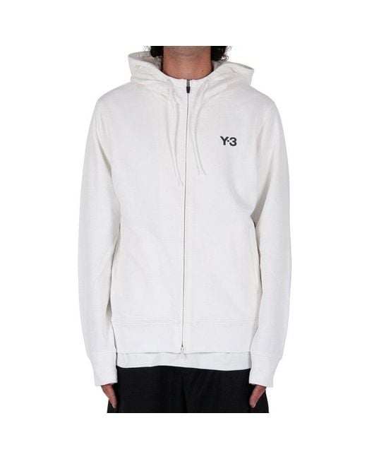 Adidas White Y-3 Ch1 Gex Back Pattern Jacket for men