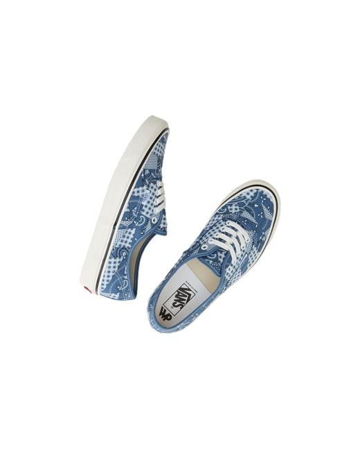 Vans Blue Wp X Authentic 44 Dx 'Paisley Patchwork for men