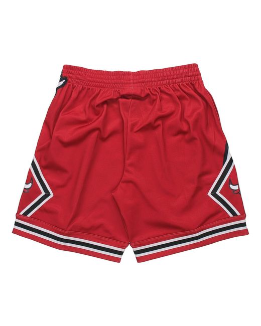 Mitchell & Ness Red X Nba Big Face 2.0 Shorts 'Chicago Bulls' for men
