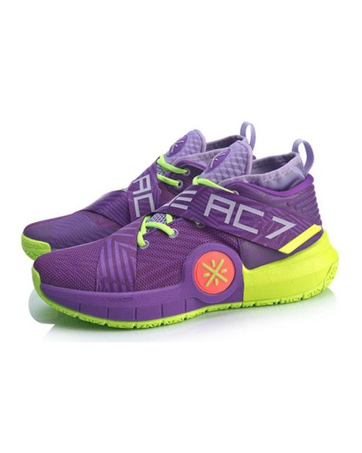 Li-ning Purple Wade All City 7 for men