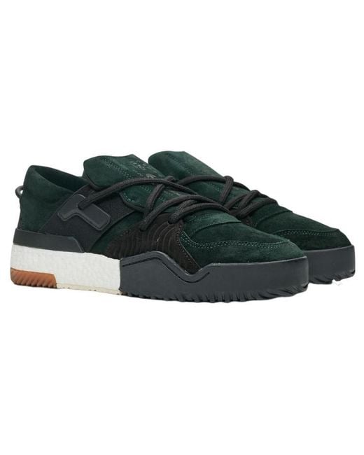 Adidas Black Alexander Wang X Aw Bball Low Night' for men