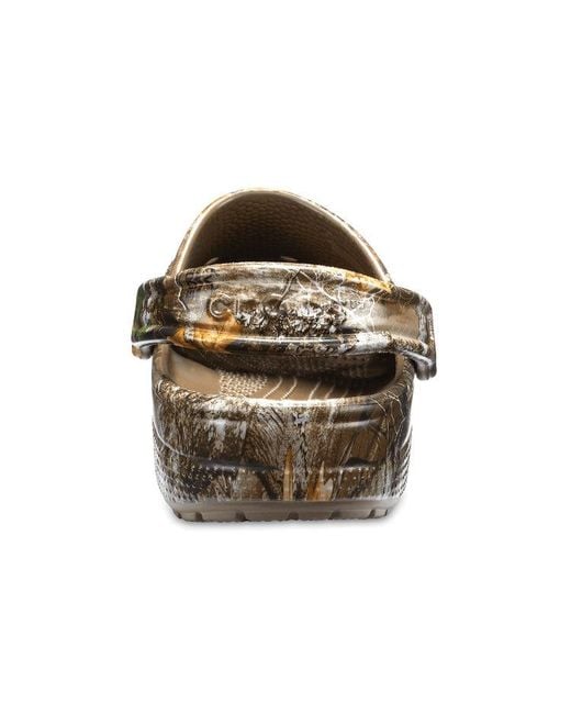 CROCSTM Brown X Realtree Edge Classic Clogs 'Camo'