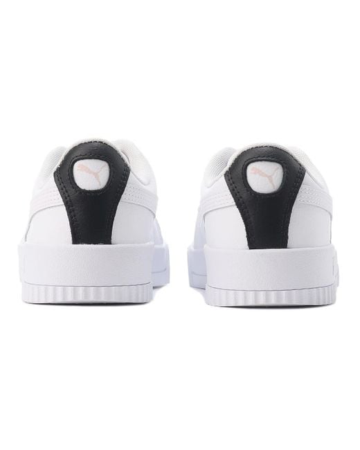 PUMA White (Wmns) Carina Leather Rosewater'