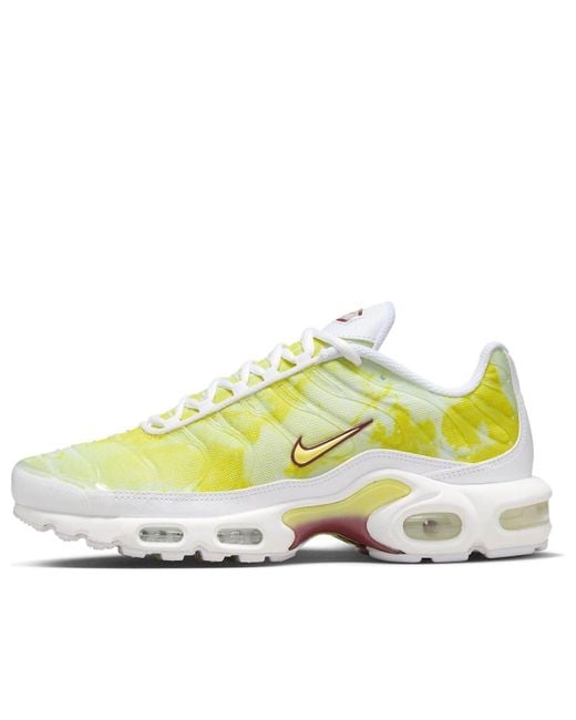 Nike Yellow Air Max Plus 'Acid Wash' for men