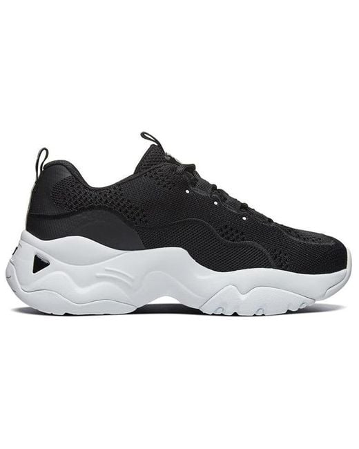 Skechers Black (Wmns) D Lites 3.0 Low-Top Daddy Shoes
