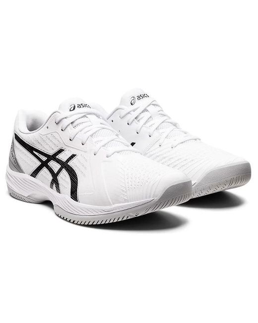 Asics White Solution Swift Ff for men
