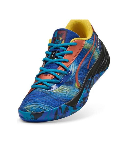 PUMA Blue All-Pro Nitro Sqd 'Dylan Exhibit' for men