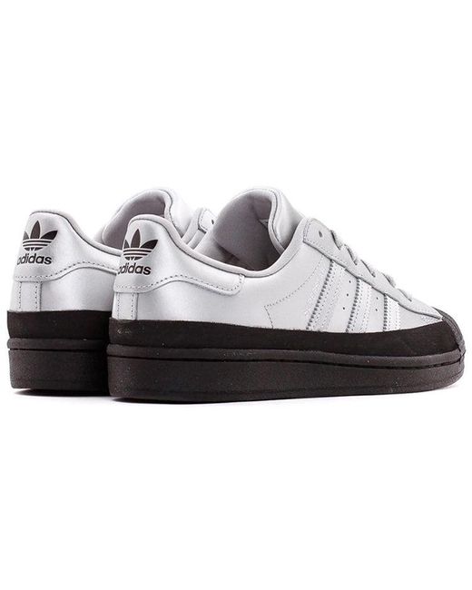 Adidas White (Wmns) Superstar Metallic'
