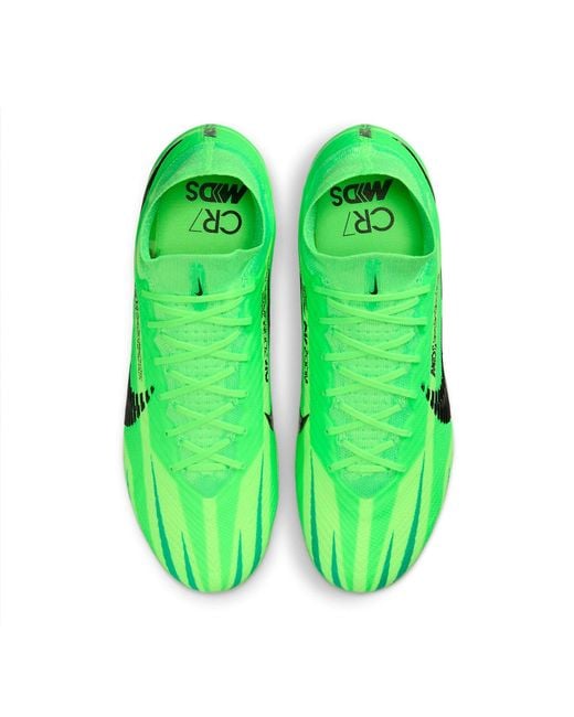 Nike Green Superfly 9 Elite Mercurial Dream Speed Fg High-Top Soccer Cleats for men