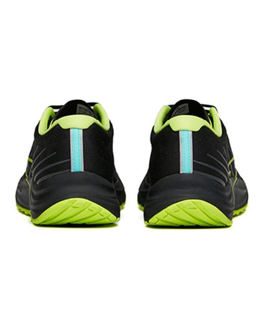 Anta Black Asphalt Road Fighter Lime' for men