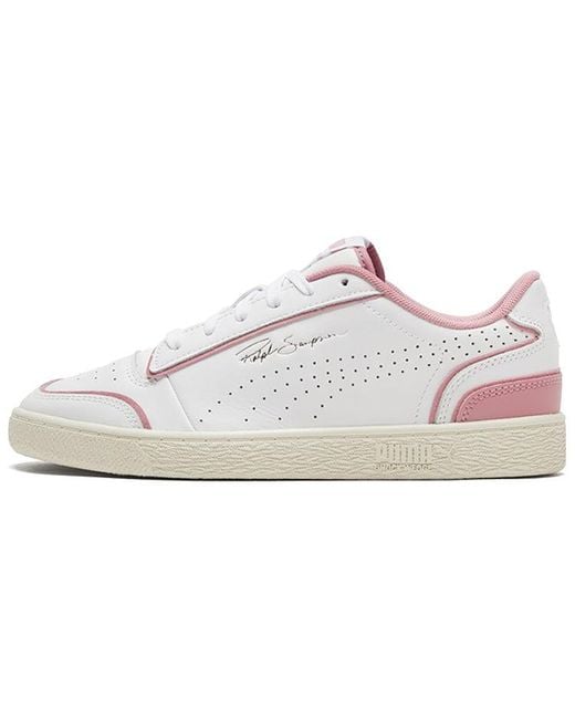 PUMA White Ralph Sampson Lo 'Perforated Outline for men