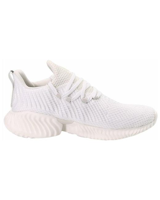 Adidas White Alphabounce Instinct 'Triple' for men