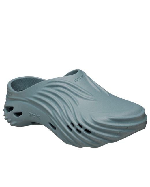 CROCSTM Blue Echo Wave Clogs 'Pond' for men
