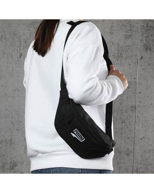 PUMA Black Deck Waist Bag for men