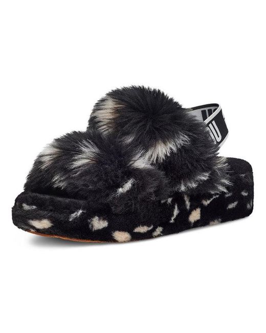 Ugg Black (Wmns) Oh Yeah Spots Sandals