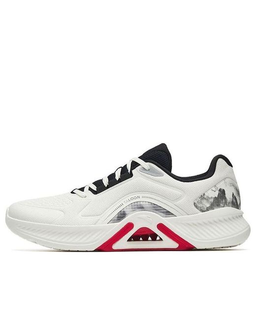 Anta White A-Form 2 Cross Training Shoes for men
