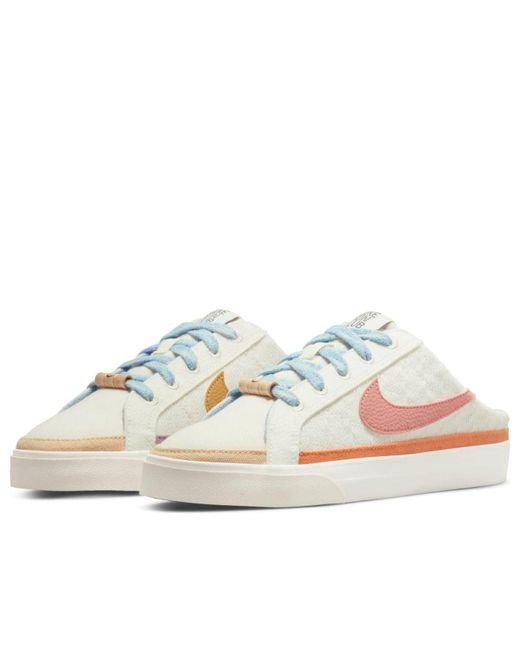 Nike Pink (Wmns) Court Legacy Mule 'Sail Light Madder Root'
