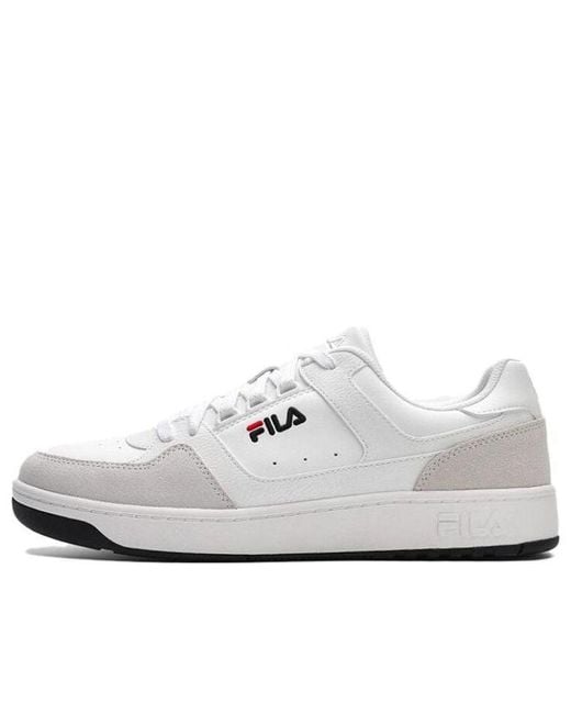 Fila White Arcade Low Skate Shoes for men