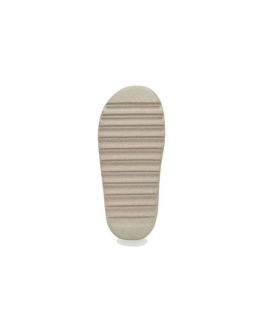 Adidas Brown Yeezy Slide 'Pure' for men