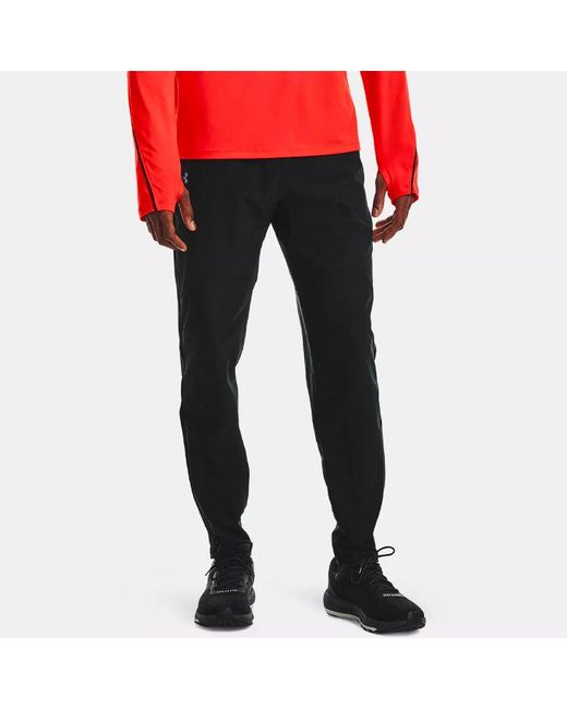 Under Armour Black Qualifier Run 2.0 Pants Asia Sizing for men