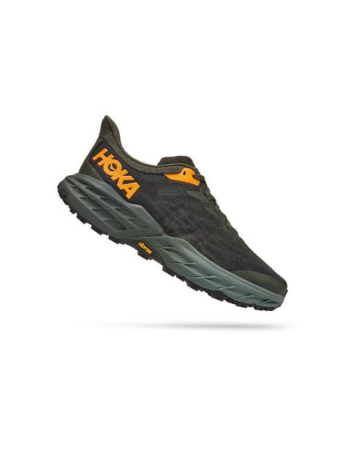 Hoka One One Brown Speedgoat 5 'Duffel Bag Thyme' for men