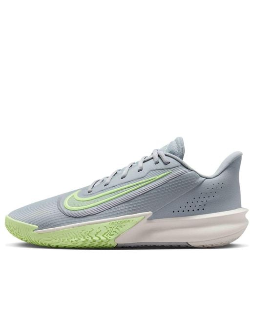 Nike Blue Precision 7 'Wolf Barely Volt' for men