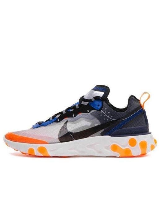 Nike Blue React Element 87 'Total' for men