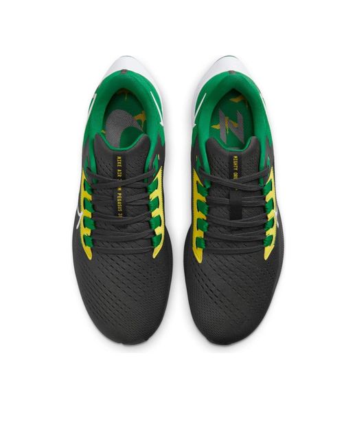 Nike Green Air Zoom Pegasus 38 'Oregon' for men