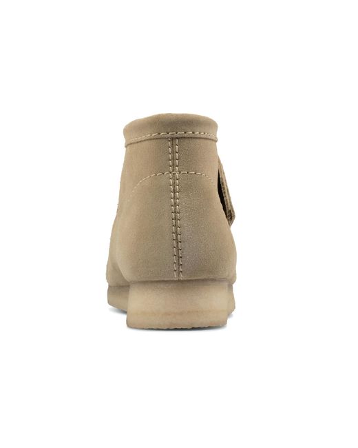 Clarks Natural Wallabee Boots Suede' for men